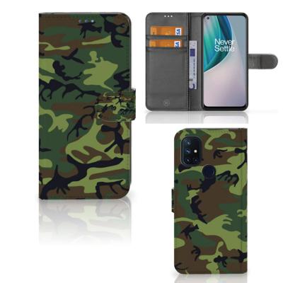 OnePlus Nord N10 | Telefoon Hoesje | Army Dark