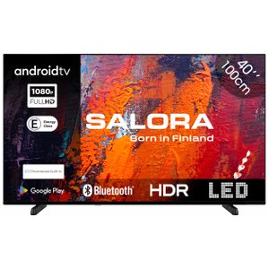 Salora 40FA550 tv 101,6 cm (40") Full HD Smart TV Wifi 250 cd/m² Zwart