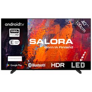 Salora 40FA550 tv 101,6 cm (40") Full HD Smart TV Wifi Zwart 250 cd/m²