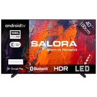 Salora 40FA550 tv 101,6 cm (40") Full HD Smart TV Wifi Zwart 250 cd/m² - thumbnail