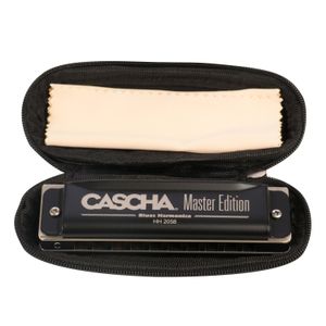 Cascha HH 1630 Master Edition Blues mondharmonica set + leerboek