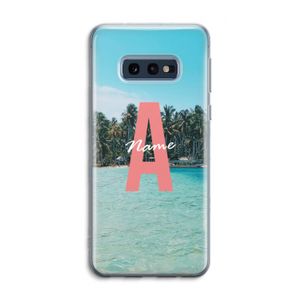 Pacific Dream: Samsung Galaxy S10e Transparant Hoesje