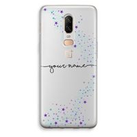 Sterren: OnePlus 6 Transparant Hoesje