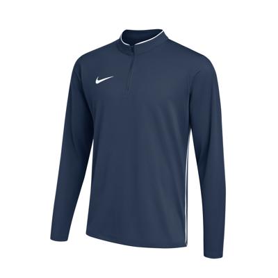 Nike Dri-FIT Park 26 Trainingstrui 1/4-Zip Kids Donkerblauw Wit
