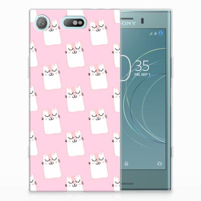 Sony Xperia XZ1 Compact | TPU Hoesje | Sleeping Cats
