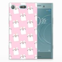 Sony Xperia XZ1 Compact | TPU Hoesje | Sleeping Cats