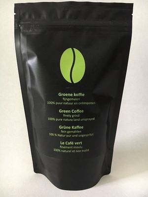 Groene koffie onbespoten