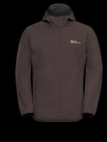 Jack wolfskin Bornberg Hoody Softshell Jas Heren Peat M Jack wolfskin Bornberg Hoody Softshell Jas Heren Peat M