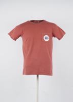 Vintage Pocket Tee T-Shirt in Red Color Size M