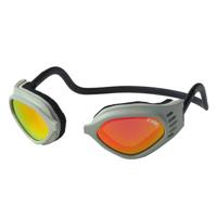CliC Sport Goggle Small grijs met oranje spiegel glazen