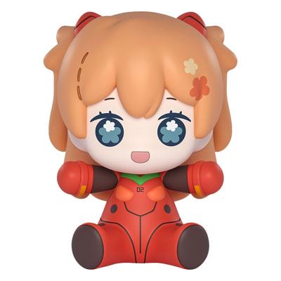 Neon Genesis Evangelion: Rebuild of Evangelion Huggy Good Smile Chibi Figure Asuka Shikinami Langley: Plugsuit Ver. 7 cm