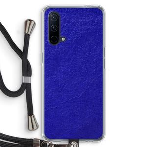 Majorelle Blue: OnePlus Nord CE 5G Transparant Hoesje met koord