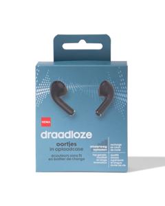 HEMA Draadloze Oortjes In Oplaadcase Zwart