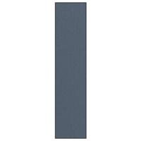 Deurmat 115x500 cm blauw