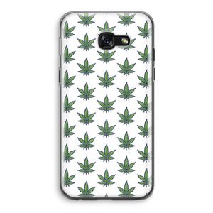 Weed: Samsung Galaxy A5 (2017) Transparant Hoesje