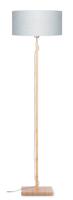 Vloerlamp Fuji - Light Grey/Bamboo - Ø47cm
