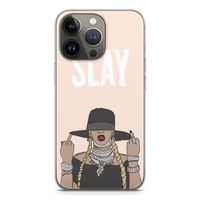 Slay All Day: iPhone 13 Pro Transparant Hoesje