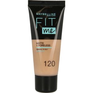 Maybelline Fit Me matte & poreless foundation 120 clas ivory (1 st)