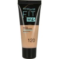 Maybelline Fit Me matte & poreless foundation 120 clas ivory (1 st)