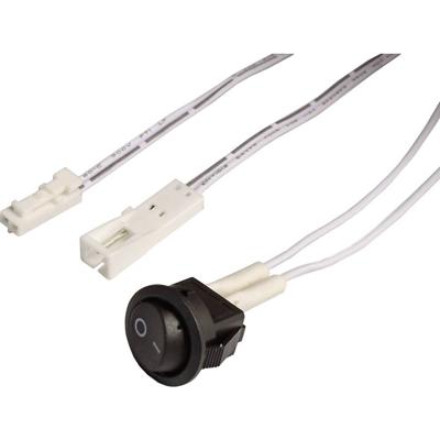 Deko Light MINI-AMP Einbausch. (Stecker-Buchse) 2x 100cm, 12V/24V, max. 3A, IP20 940066 Inbouwschakelaar 100 cm