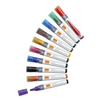 Whiteboardmarker nobo liquid rond ass 3mm | 12 stuks