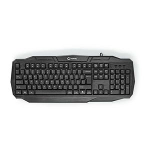 Nedis Bedraad Gaming Toetsenbord | LED | US internationaal | 1 stuks - GKBD100BKUS GKBD100BKUS