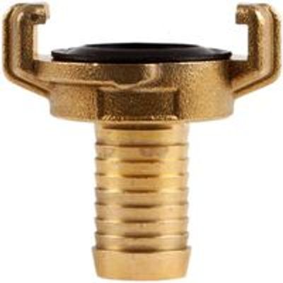Polet Klauwkoppeling 3/4" Slang kort messing