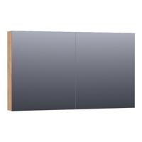 BRAUER Impress spiegelkast - 120x70x15cm - zonder verlichting - 2 dubbelzijdige spiegeldeuren - Chateau SK-IM120CH