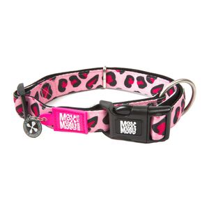 Max & Molly Smart ID Halsband - Leopard Pink - M