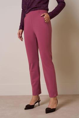 Studio Anneloes Anne Bonded Trousers 13369 Broek 4500 Vintage Berry