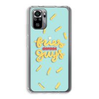 Always fries: Xiaomi Redmi Note 10S Transparant Hoesje