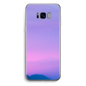 Sunset pastel: Samsung Galaxy S8 Plus Transparant Hoesje