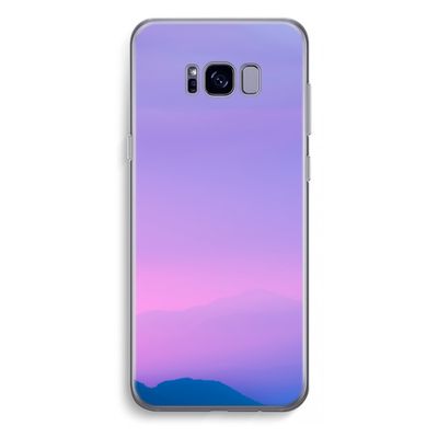 Sunset pastel: Samsung Galaxy S8 Plus Transparant Hoesje