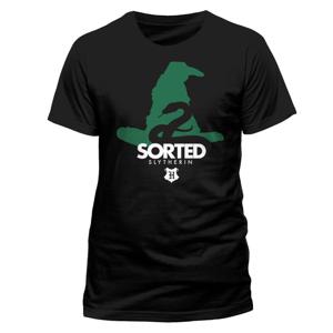 Harry Potter T-Shirt Sorted Slytherin Maat L