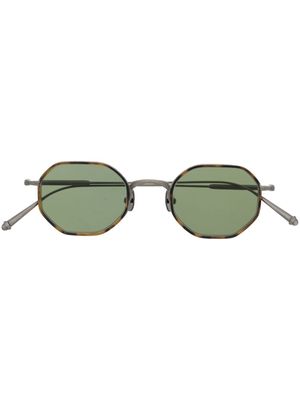 Matsuda lunettes de soleil à monture ronde - Argent