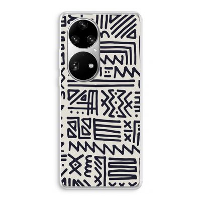 Marrakech print: Huawei P50 Pro Transparant Hoesje