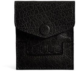 MUUD Bergen Black - Handgemaakt leren etuit voor handwerkaccessoires 9.5x8cm