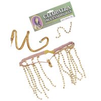1001 nacht Egyptisch thema hoofdband en armband 1001 nacht Egyptisch thema hoofdband en armband