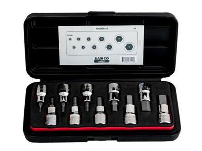Bahco doppenset inbus 1/2" inch