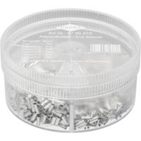 Knipex 97 99 910 Assortiment adereindhulzen 0.5 mm², 0.75 mm², 1 mm², 1.5 mm², 2.5 mm² Ongeïsoleerd 1900 stuk(s)