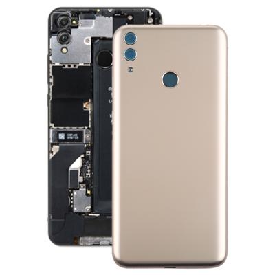 Batterij achtercover met side skys voor Huawei Honor 8C (goud)