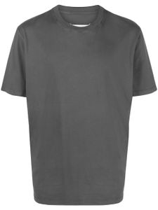 Maison Margiela t-shirt en coton à design uni - Gris