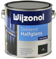 wijzonol dekkend halfglans 9400 klassiekbruin 750 ml - thumbnail