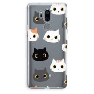 Katten: LG G7 Thinq Transparant Hoesje