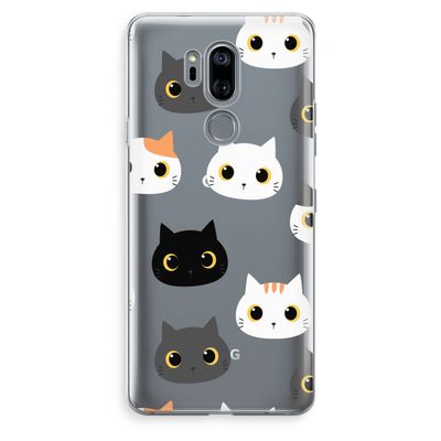 Katten: LG G7 Thinq Transparant Hoesje