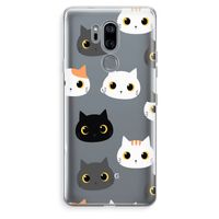 Katten: LG G7 Thinq Transparant Hoesje