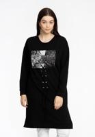 Yoek Sweater VENICE | Zwart | Maat 50/52 Yoek Sweater VENICE | Zwart | Maat 50/52