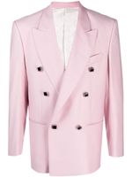 CANAKU blazer croisé à revers pointus - Rose