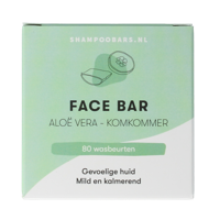Face bar aloe vera & komkommer 60 Gram
