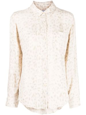 Rails chemise Hunter à imprimé animalier - Blanc